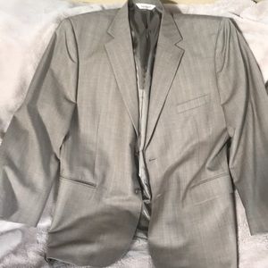 Tan gray sports coat
